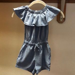 Crewcuts Chambray Romper